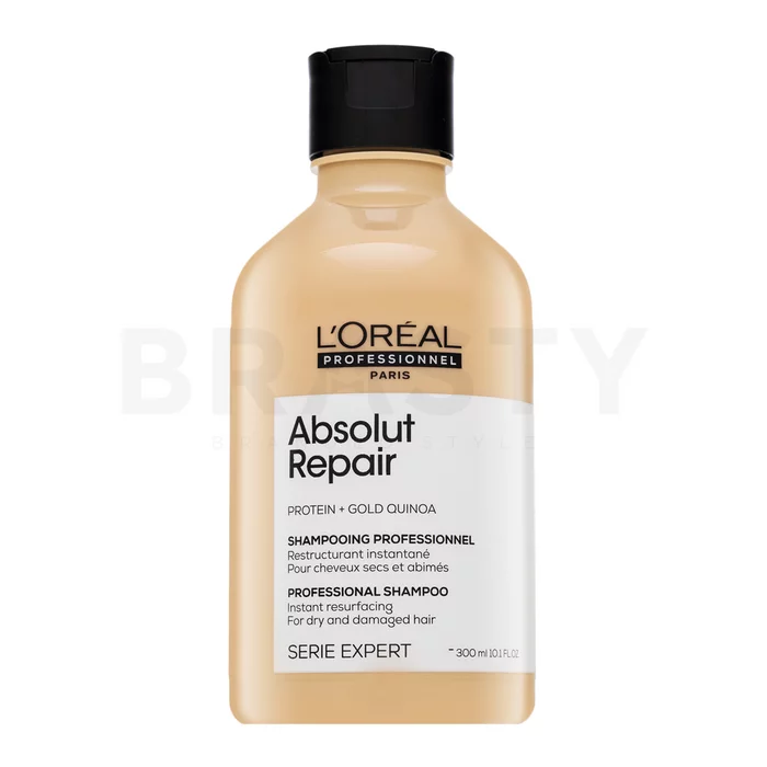 L´Oréal Professionnel Série Expert Absolut Repair Gold Quinoa + Protein Shampoo șampon hrănitor pentru păr foarte deteriorat 300 ml