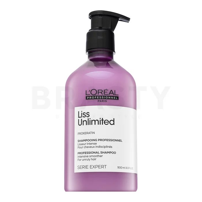 L´Oréal Professionnel Série Expert Liss Unlimited Shampoo gladmakende shampoo voor stug en weerbarstig haar 500 ml