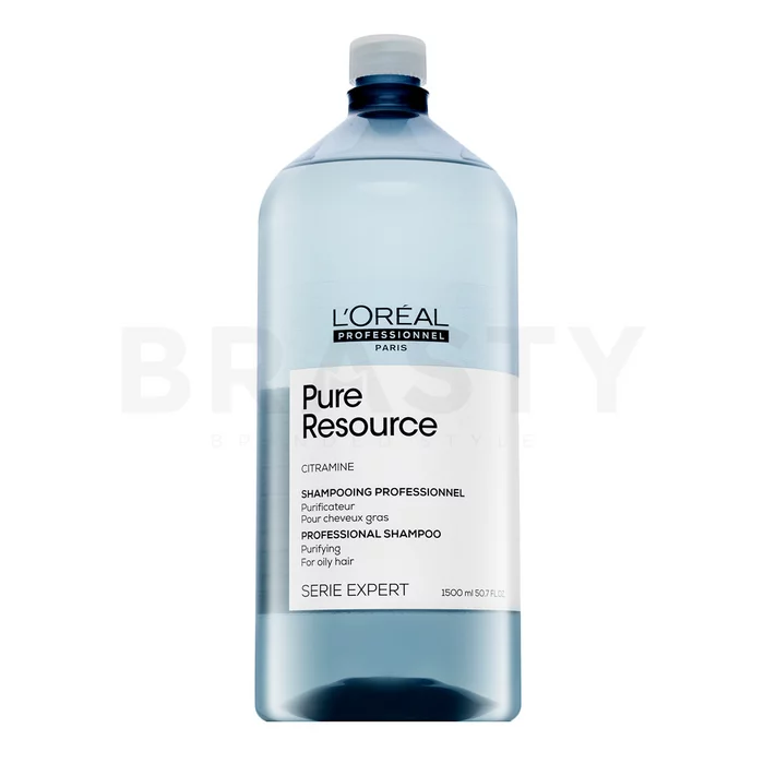 L´Oréal Professionnel Série Expert Pure Resource Shampoo čisticí šampon pro rychle se mastící vlasy 1500 ml