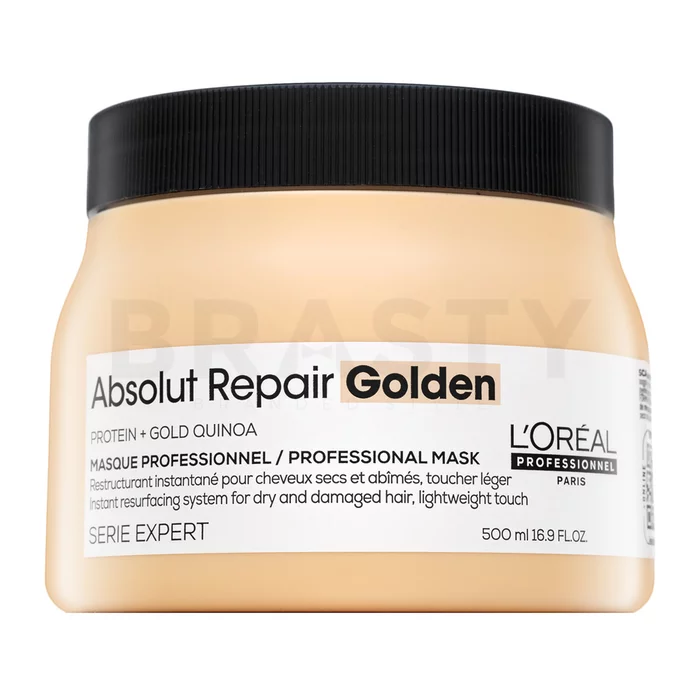 L´Oréal Professionnel Série Expert Absolut Repair Gold Quinoa + Protein Golden Masque odżywcza maska do włosów bardzo zniszczonych 500 ml