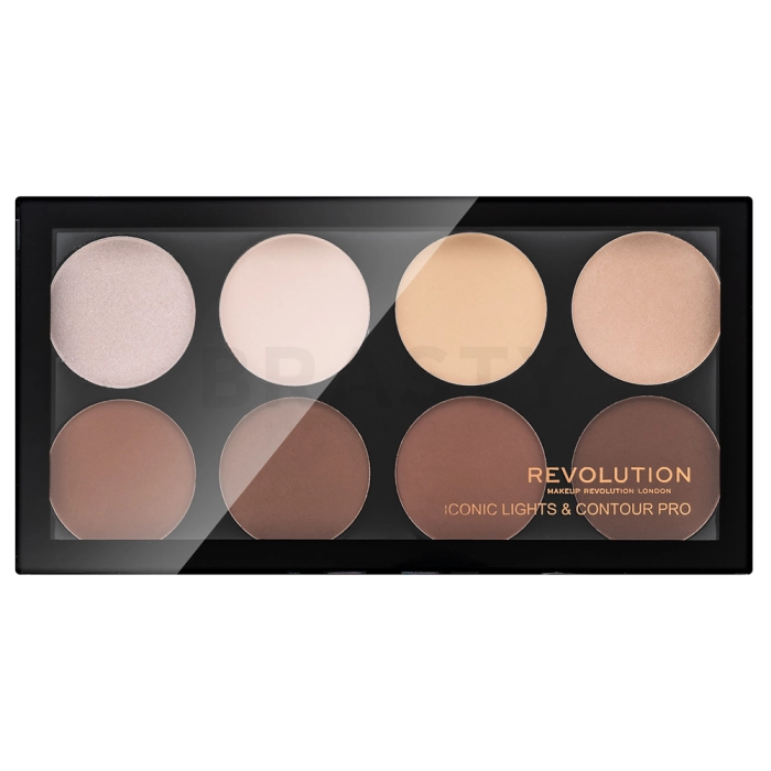 Makeup Revolution Iconic Lights & Contour Pro paletka korektorů 13 g