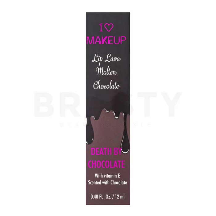 I Heart Revolution Lip Lava Molten Chocolate folyékony rúzs Death by Chocolate 12 ml