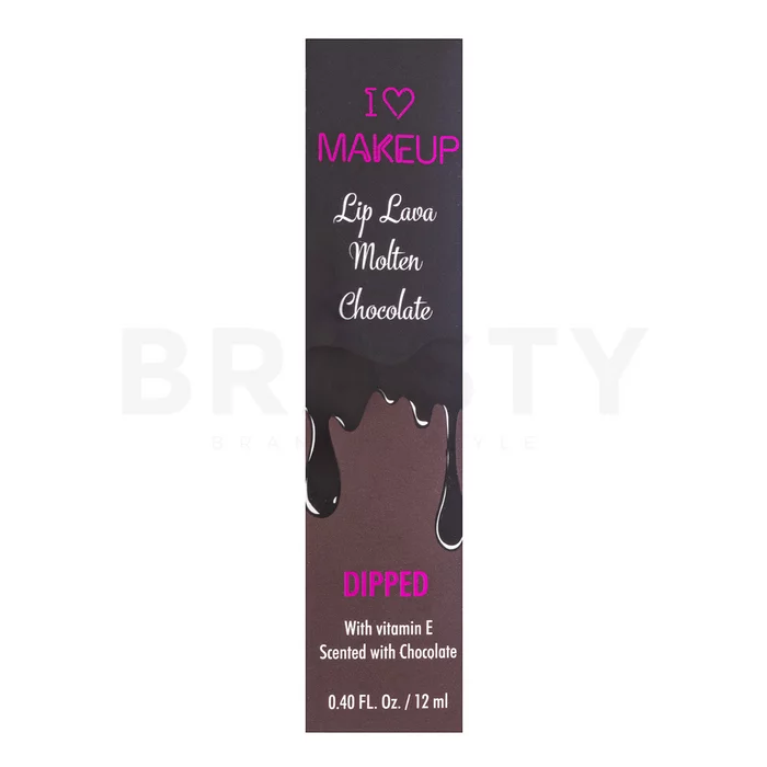 I Heart Revolution Lip Lava Molten Chocolate vloeibare lippenstift Dipped 12 ml