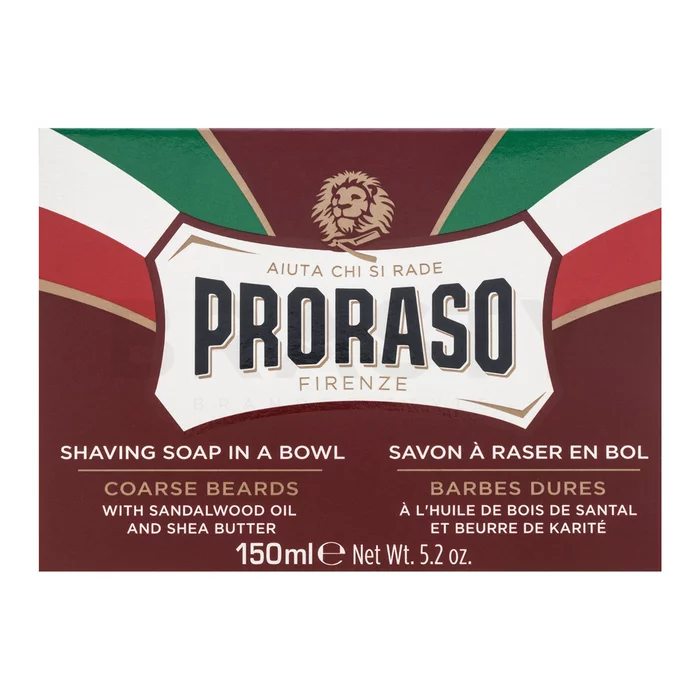 Proraso mýdlo na holení pro tvrdé vousy Shaving Soap Coarse Beards 150 ml