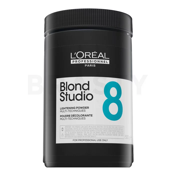 L´Oréal Professionnel Blond Studio 8 Lightening Powder puder za posvjetljivanje kose 500 g