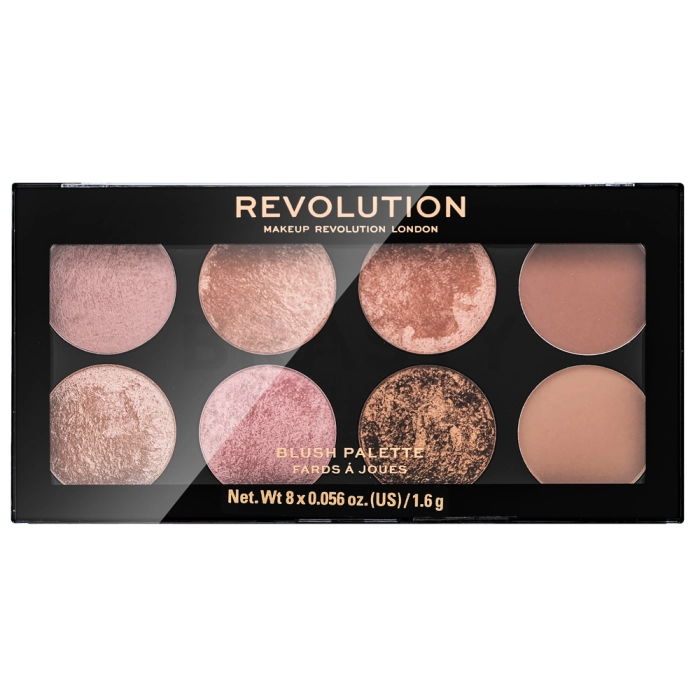 Makeup Revolution Ultra Blush Palette multifunkční paleta Golden Sugar 2 13 g