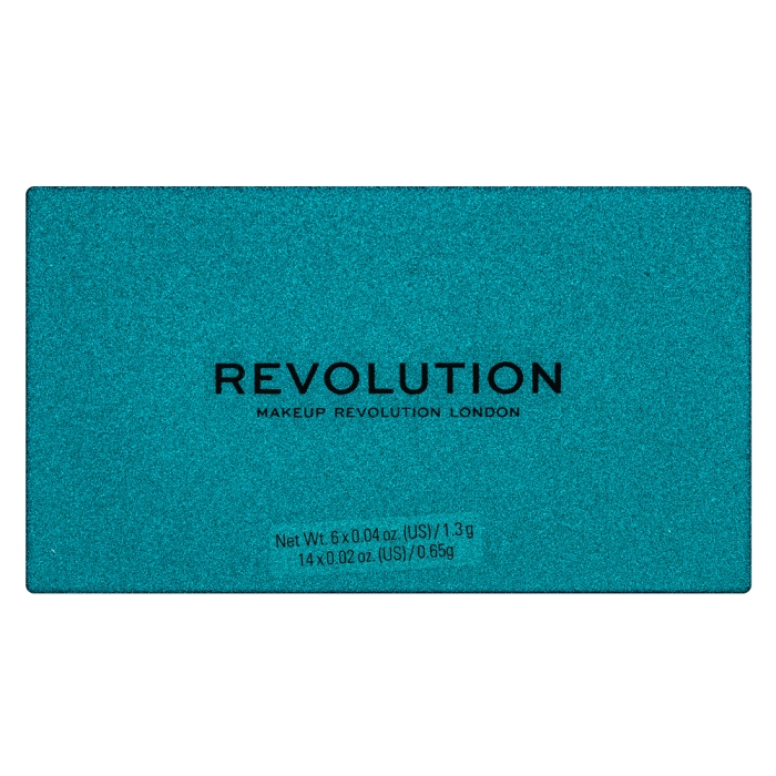 Makeup Revolution Precious Stone Eyeshadow Palette палитра сенки за очи Emerald 12 g