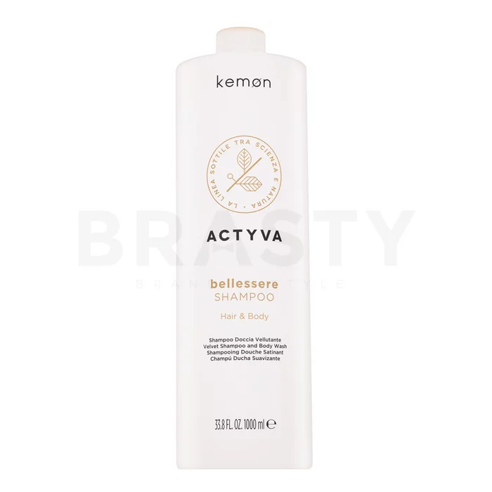 Kemon Actyva Bellessere Shampoo vyživující šampon pro všechny typy vlasů 1000 ml