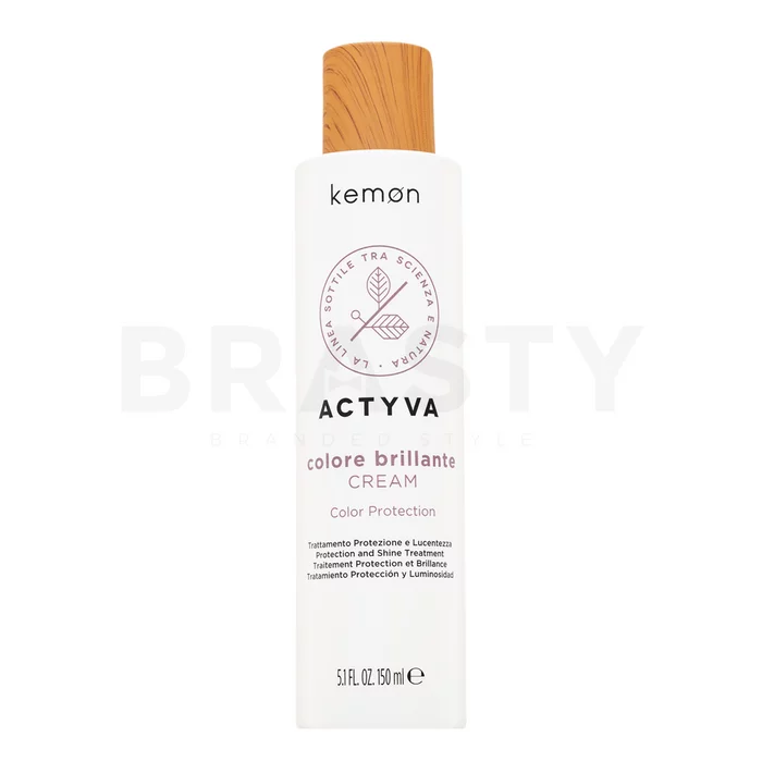 Kemon Actyva Colore Brilliante Cream bezoplachová péče pro barvené vlasy 150 ml