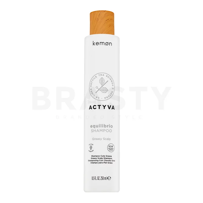 Kemon Actyva Equilibrio Shampoo sampon de curatare pentru păr gras 250 ml