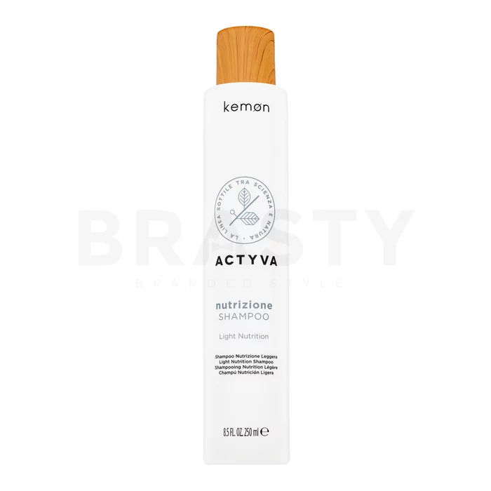 Kemon Actyva Nutrizione Light Shampoo șampon hrănitor pentru păr fin 250 ml