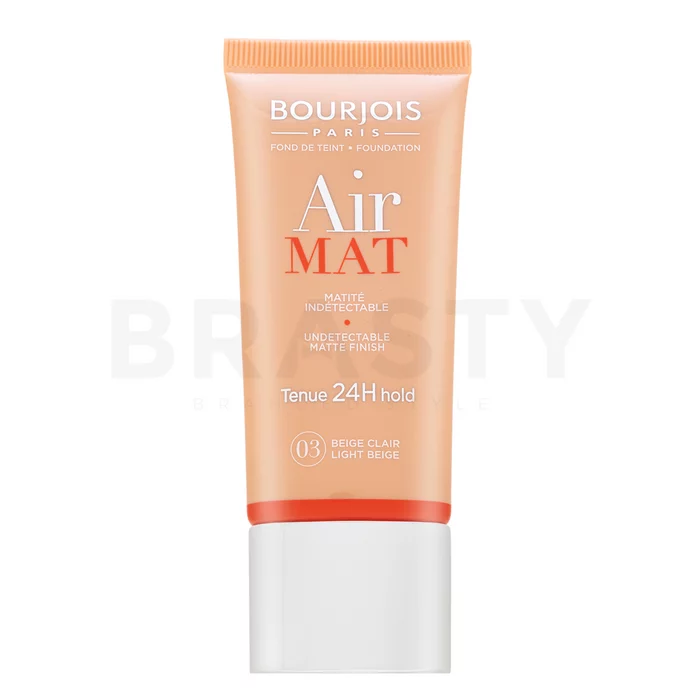 Bourjois Air Mat 24H Undetectable Matte Finish tekući make-up za mat efekt 03 Light Beige 30 ml