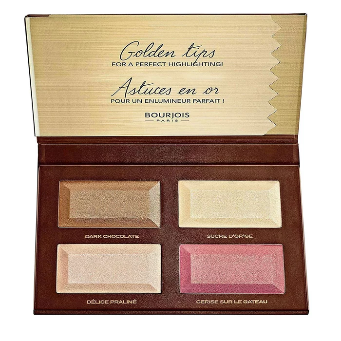 Bourjois Délice De Poudre Highlighting Palette multifunkcionalna paleta za ujednačenu i prosvijetljenu kožu 18 g