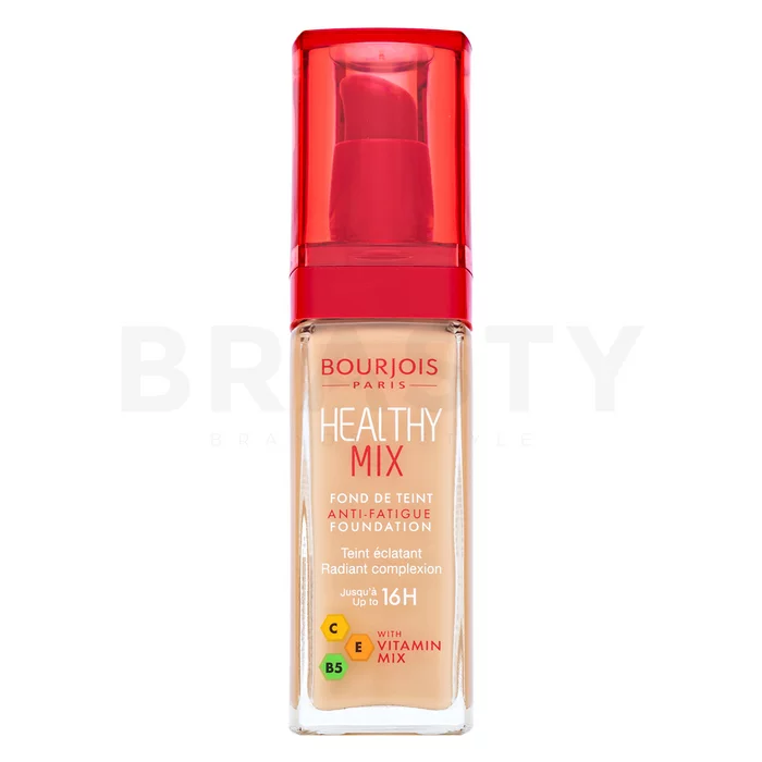 Bourjois Healthy Mix Anti-Fatigue Foundation vloeibare make-up voor een uniforme en stralende teint 051 Vanille Light 30 ml