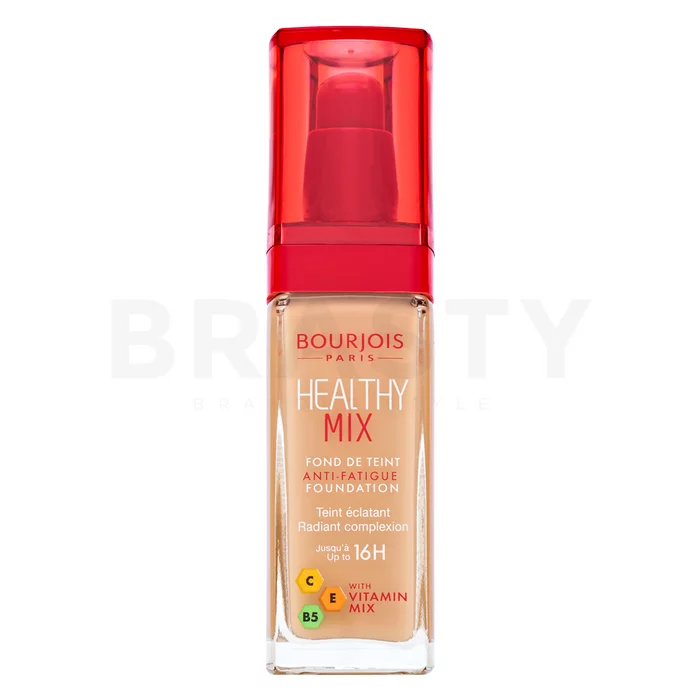 Bourjois Healthy Mix Anti-Fatigue Foundation vloeibare make-up voor een uniforme en stralende teint 053 Beige Light 30 ml