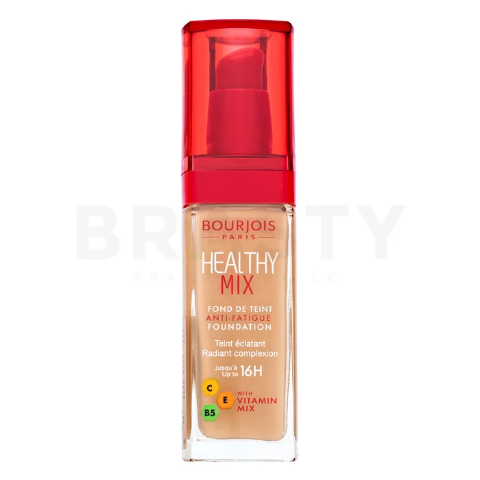 Bourjois Healthy Mix Anti-Fatigue Foundation vloeibare make-up voor een uniforme en stralende teint 054 Beige 30 ml