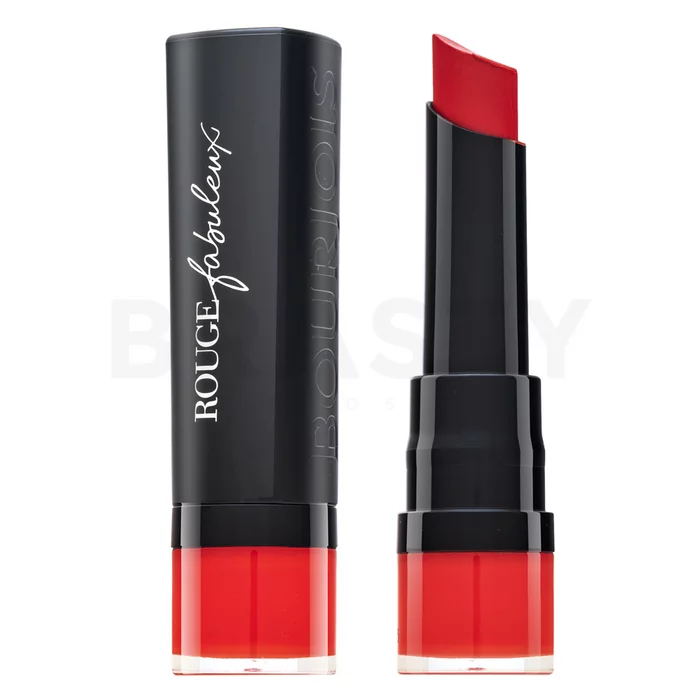 Bourjois Rouge Fabuleux Lipstick dugotrajni ruž 10 Scarlet It Be 2,4 g