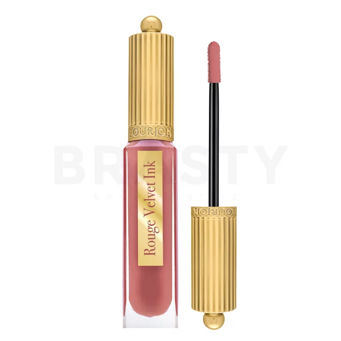 Bourjois Rouge Velvet Ink vloeibare lippenstift voor een mat effect 04 Sweet Mauve 3,5 ml
