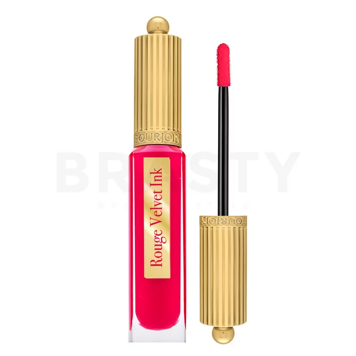 Bourjois Rouge Velvet Ink vloeibare lippenstift voor een mat effect 07 Fuschia Cha Cha 3,5 ml