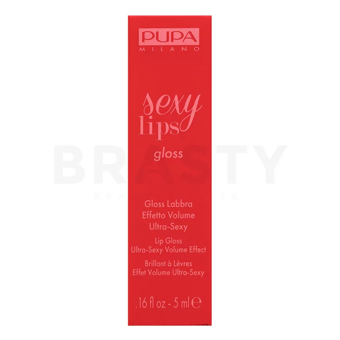Pupa Sexy Lips Gloss Ultra Sexy Volume Effect 001 Audacious Nude lipgloss 5 ml