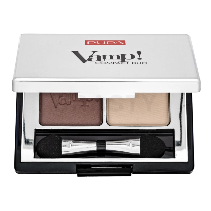 Pupa Vamp! Compact Duo Eyeshadow 006 Brown Vanilla paleta cieni do powiek 2,2 g
