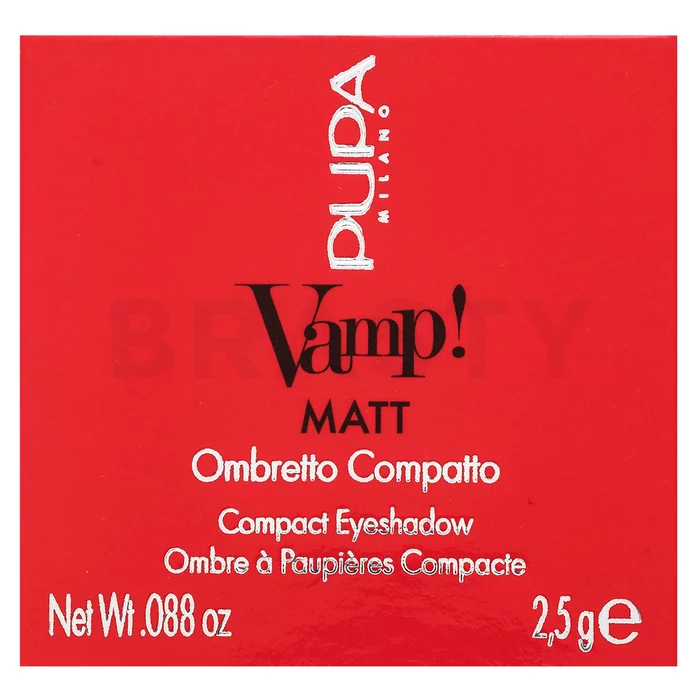 Pupa Vamp! Matt Eyeshadow 030 Desert Nude oogschaduw voor een mat effect 2,5 g