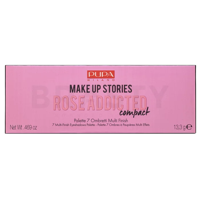 Pupa Make Up Stories Compact 004 Rose Addicted paleta de sombras de ojos 13,5 g