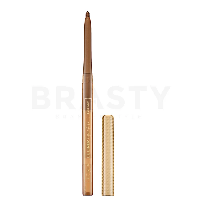 L´Oréal Paris Le Liner Signature Eyeliner voděodolná tužka na oči 04 Gold Velvet