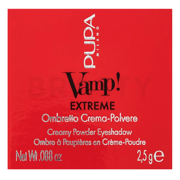 Pupa Vamp! Extreme 002 Extreme Copper sjenila za oči 2,5 g