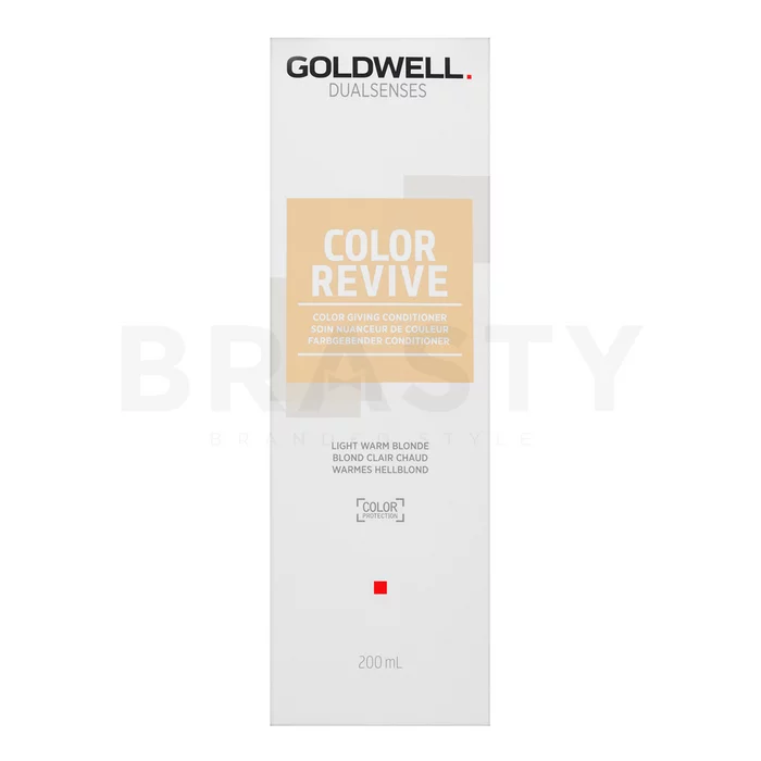 Goldwell Dualsenses Color Revive Conditioner Voedende conditioner om warme blonde haartinten te doen herleven Light Warm Blonde 200 ml