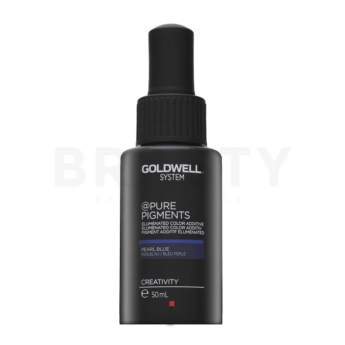 Goldwell System Pure Pigments Elumenated Color Additive koncentrované kapky s barevnými pigmenty Pearl Blue 50 ml