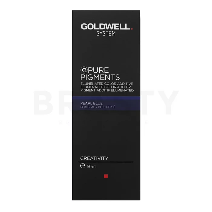 Goldwell System Pure Pigments Elumenated Color Additive koncentrované kapky s barevnými pigmenty Pearl Blue 50 ml