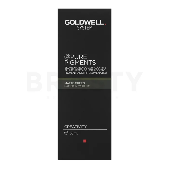 Goldwell System Pure Pigments Elumenated Color Additive koncentrované kapky s barevnými pigmenty Matte Green 50 ml