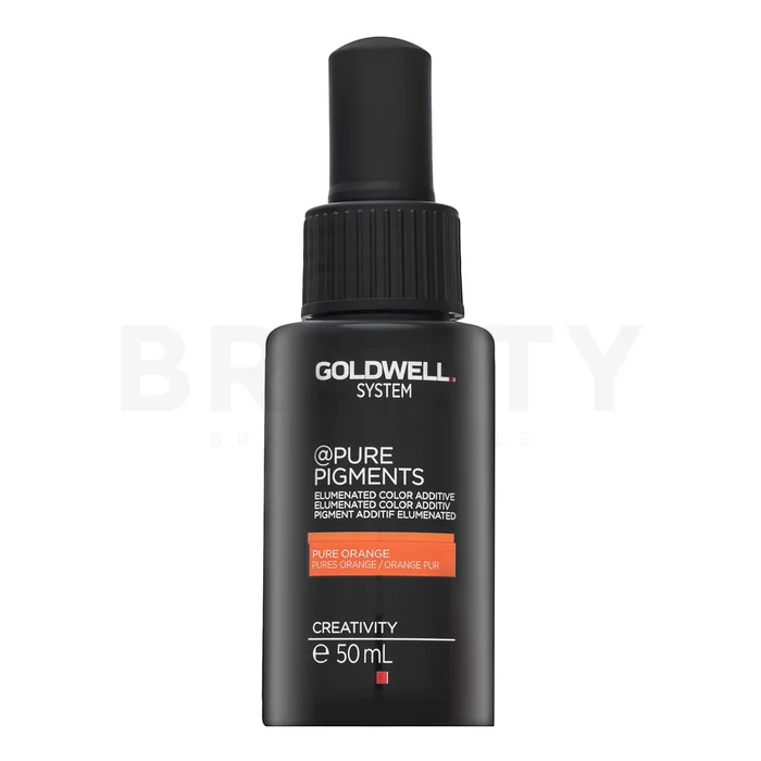 Goldwell System Pure Pigments Elumenated Color Additive koncentrované kapky s barevnými pigmenty Pure Orange 50 ml