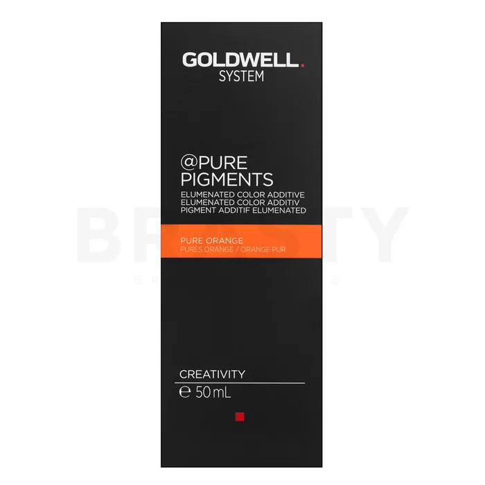 Goldwell System Pure Pigments Elumenated Color Additive koncentrované kapky s barevnými pigmenty Pure Orange 50 ml