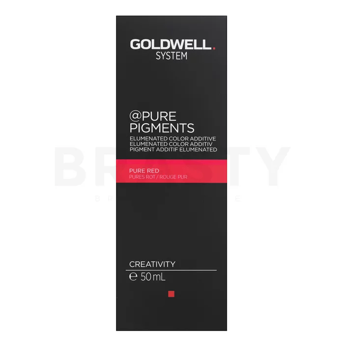 Goldwell System Pure Pigments Elumenated Color Additive koncentrované kapky s barevnými pigmenty Pure Red 50 ml