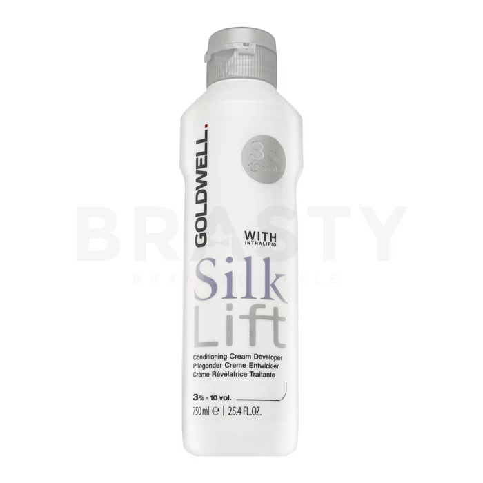 Goldwell Silk Lift Conditioning Cream Developer emulsie ontwikkelen voor alle haartypes 3% 10 Vol. 750 ml