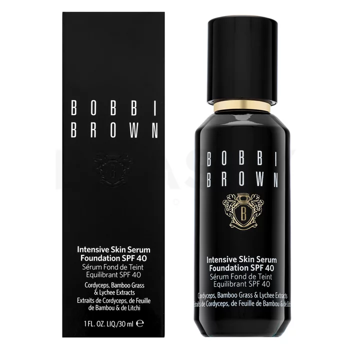 Bobbi Brown Intensive Skin Serum Foundation SPF40 folyékony make-up az egységes és világosabb arcbőrre 54 Natural Tan 30 ml