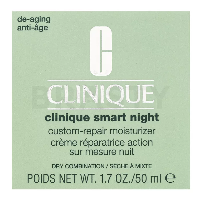 Clinique Clinique Smart Night Custom-Repair Moisturizer Dry/Combination noční krém s hydratačním účinkem 50 ml