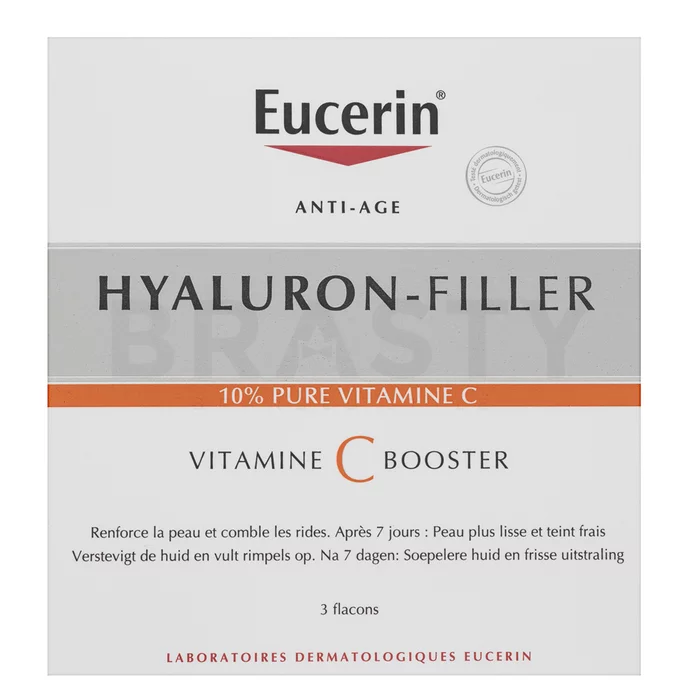 Eucerin Hyaluron-Filler Vitamine C Booster rozjasňujicí sérum s vitaminem C proti stárnutí pleti 3 x 8 ml