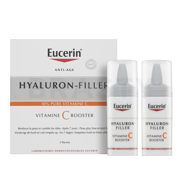 Eucerin Hyaluron-Filler Vitamine C Booster rozjasňujicí sérum s vitaminem C proti stárnutí pleti 3 x 8 ml