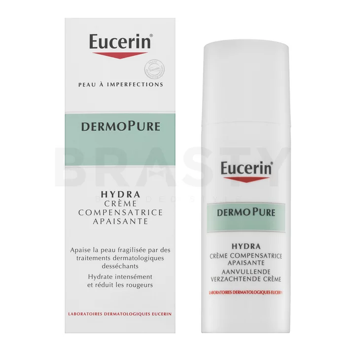 Eucerin Dermo Pure Soothing Replenishing Cream cremă hrănitoare pentru calmarea pielii 50 ml