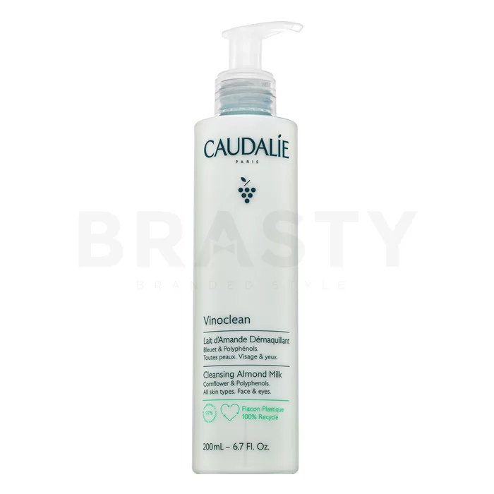 Caudalie Vinoclean Cleansing Almond Milk lapte de curățare pentru toate tipurile de piele 200 ml