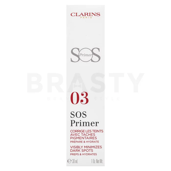 Clarins SOS Primer podkladová báze proti nedokonalostem pleti 03 Coral 30 ml