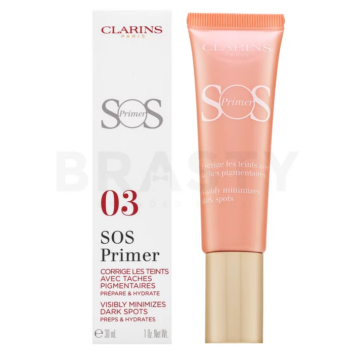Clarins SOS Primer podkladová báze proti nedokonalostem pleti 03 Coral 30 ml