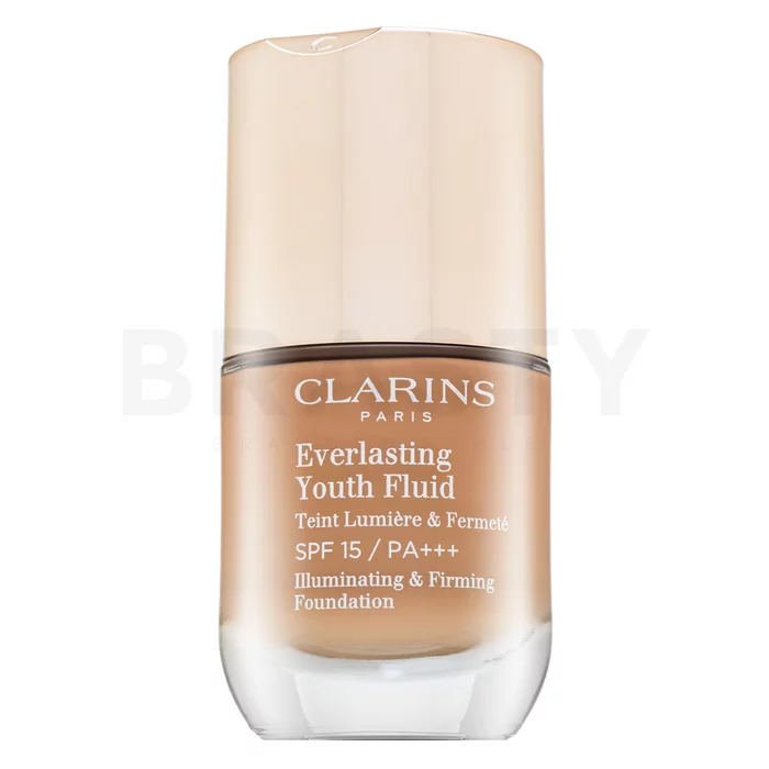 Clarins Everlasting Youth Fluid dlouhotrvající make-up pro zralou pleť 111 Auburn 30 ml