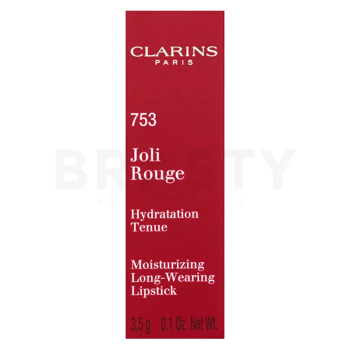 Clarins Joli Rouge Lipstick dlouhotrvající rtěnka s hydratačním účinkem 753 Pink Ginger 3,5 g