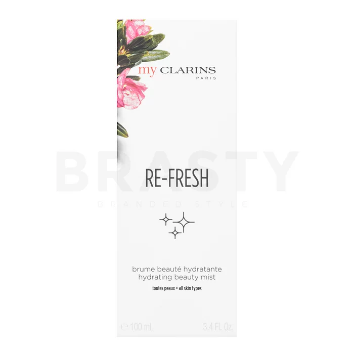 Clarins My Clarins RE-FRESH Hydrating Beauty Mist odświeżający spray do twarzy 100 ml