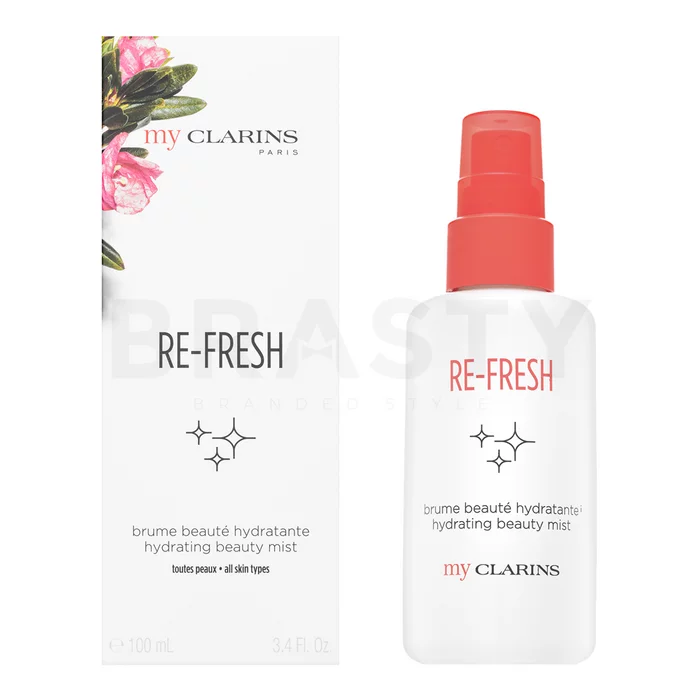 Clarins My Clarins RE-FRESH Hydrating Beauty Mist odświeżający spray do twarzy 100 ml