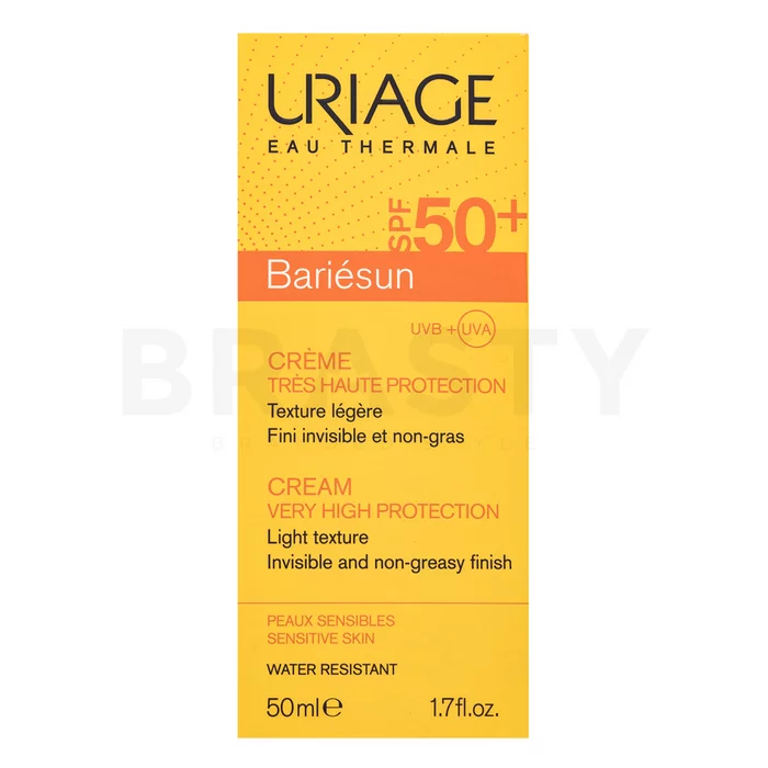 Uriage Bariésun Sun Protection Face Cream SPF 50 krém na opalování na obličej 50 ml